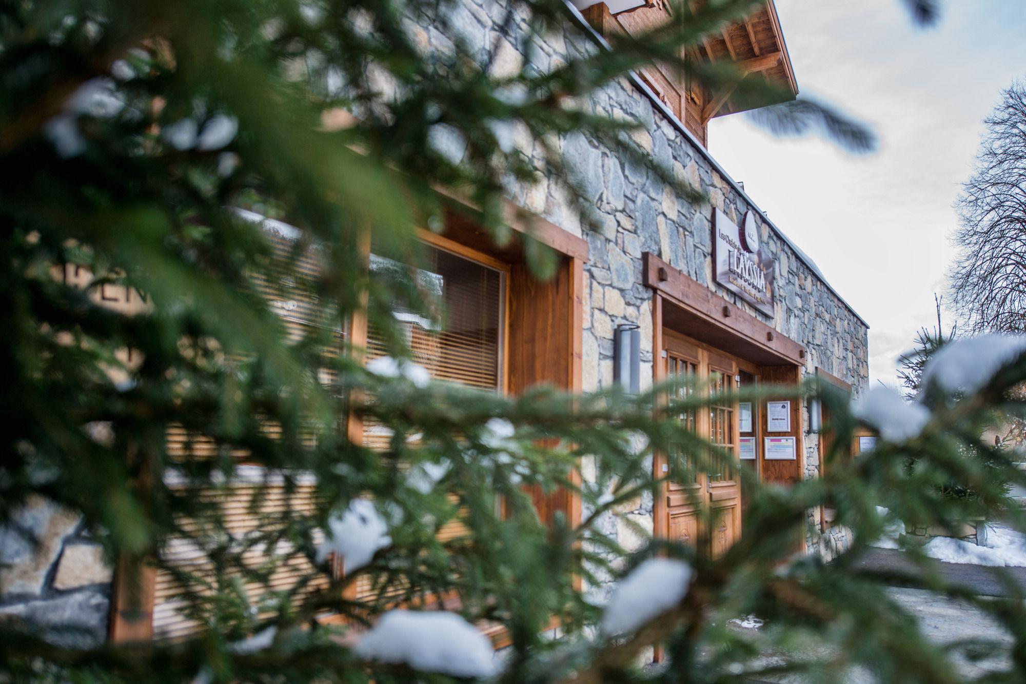 Cgh Residence Boutique Les Chalets De Layssia Samoens Luaran gambar