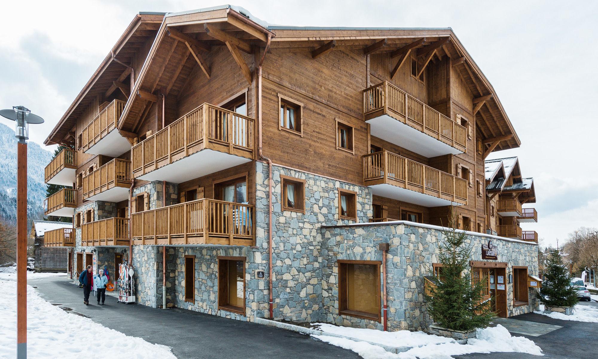 Cgh Residence Boutique Les Chalets De Layssia Samoens Luaran gambar